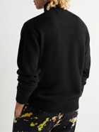 The Elder Statesman - Cashmere Rollneck Sweater - Black