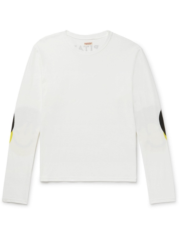 Photo: KAPITAL - Printed Cotton-Jersey T-Shirt - White