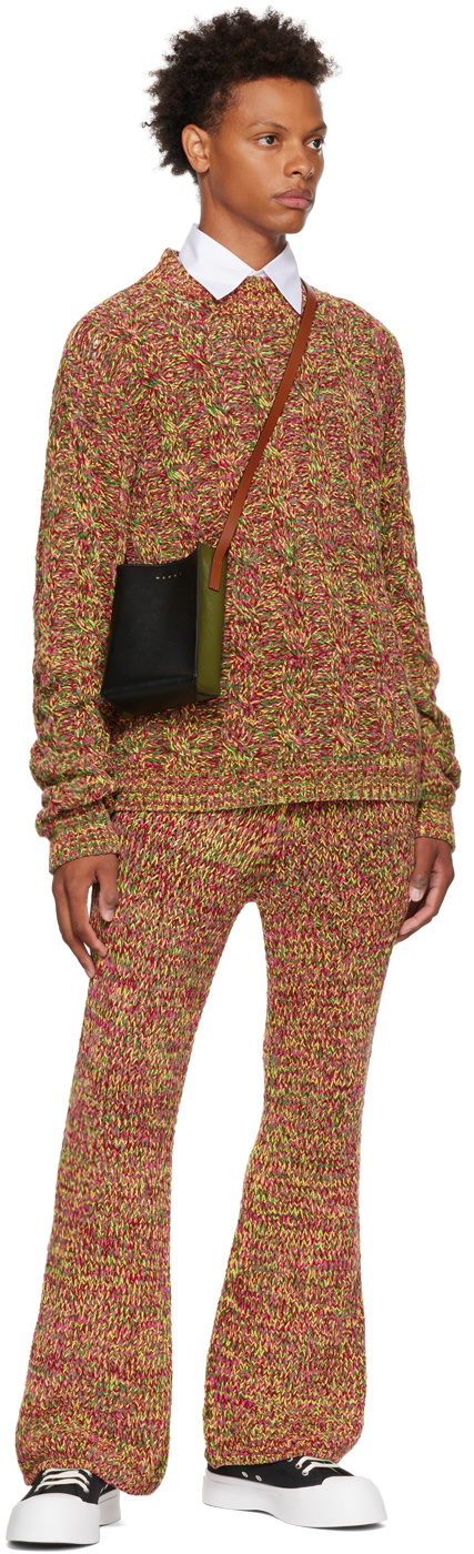 Marni Multicolor Knit Lounge Pants Marni