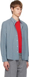 Gimaguas Blue & Brown Jeremy LS Shirt