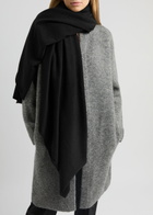 Vince Cashmere Blanket Scarf - Black - One Size