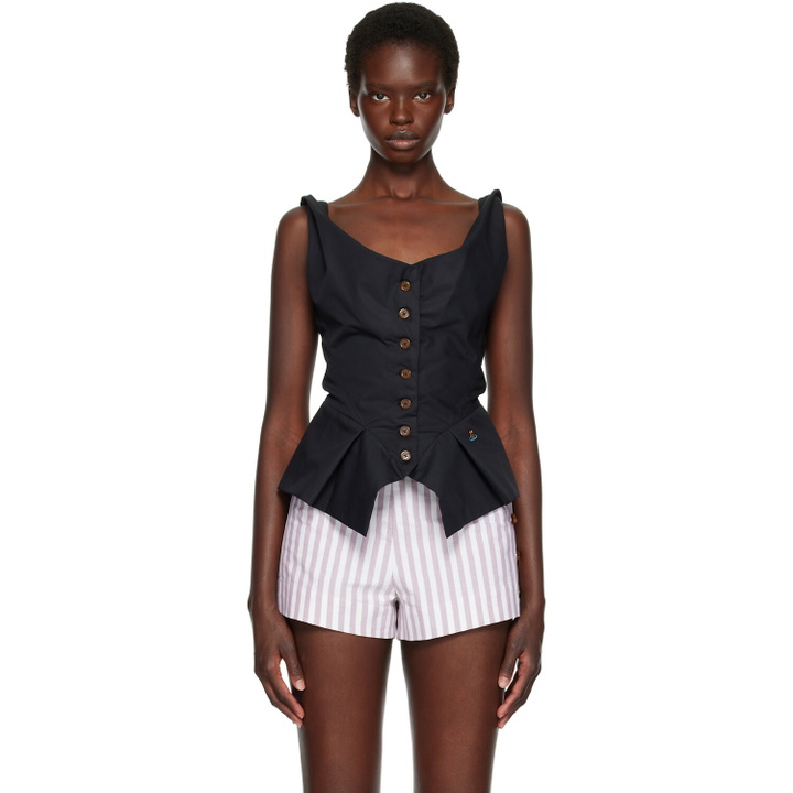 Photo: Vivienne Westwood Black Monday Vest Top