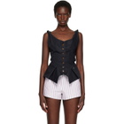 Vivienne Westwood Black Monday Vest Top