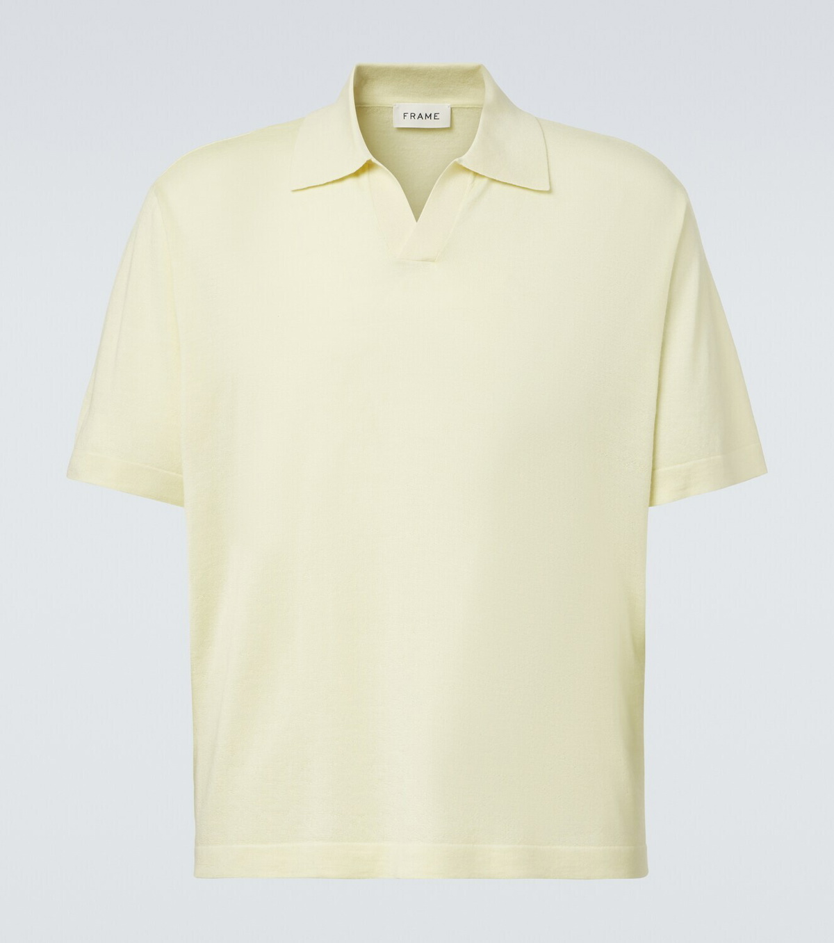 Frame Wool and cashmere polo shirt