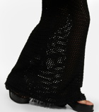 Dries Van Noten - Crochet cotton maxi skirt