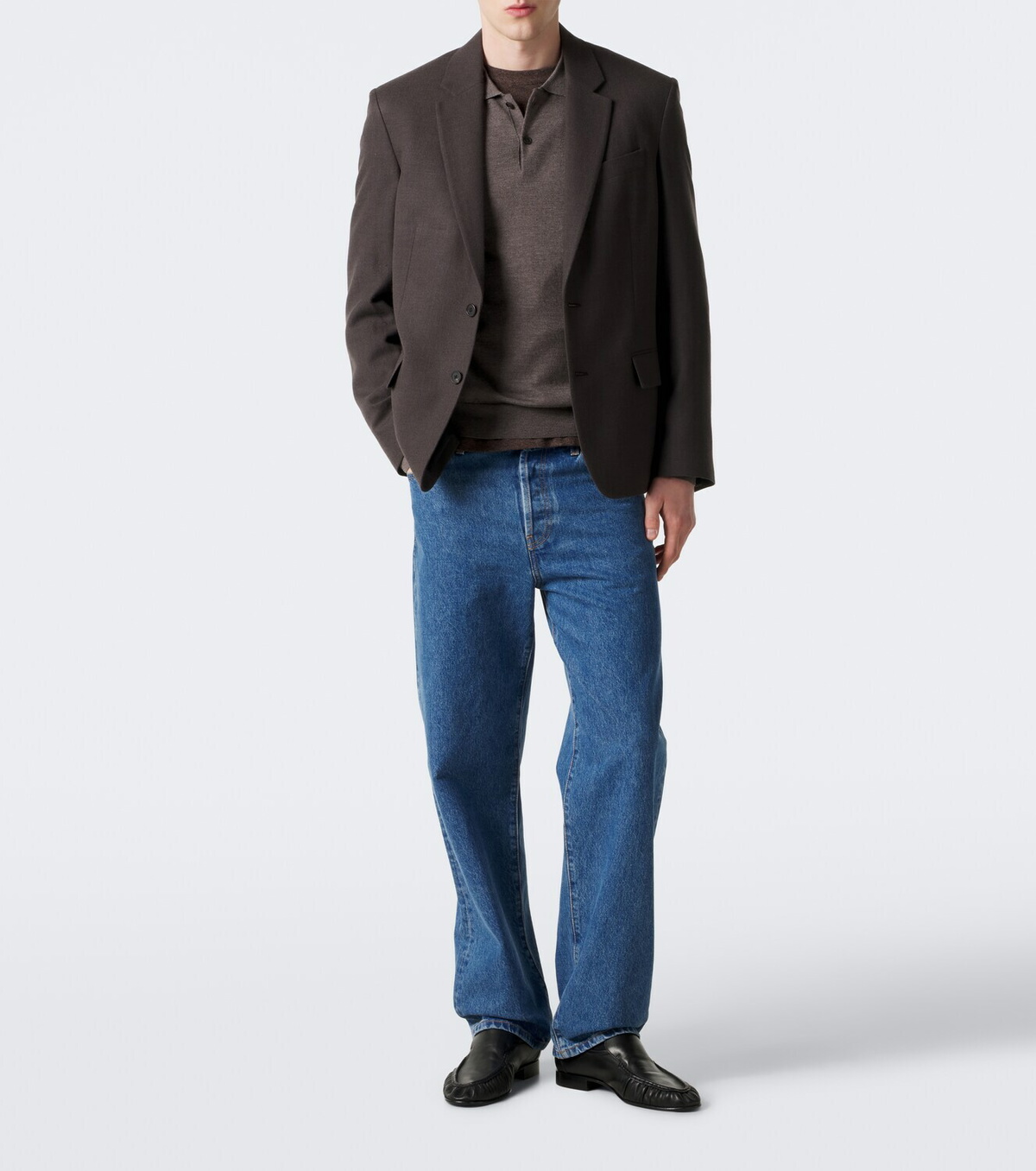 The Row Rae wool and cashmere blazer
