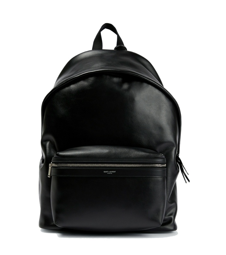 Photo: Saint Laurent - City leather backpack