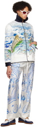 Casablanca Multicolor 'Le Vol Ideal' Jacket