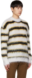 Marni Off-White Mohair Sweater