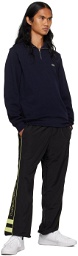 Lacoste Navy Half-Zip Sweater