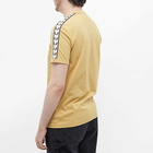 Fred Perry Men's Taped Ringer T-Shirt in Desert