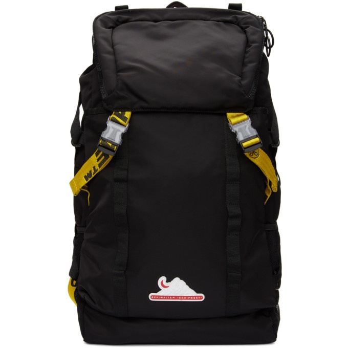 Photo: Off-White Black Nylon Equipment Backpack