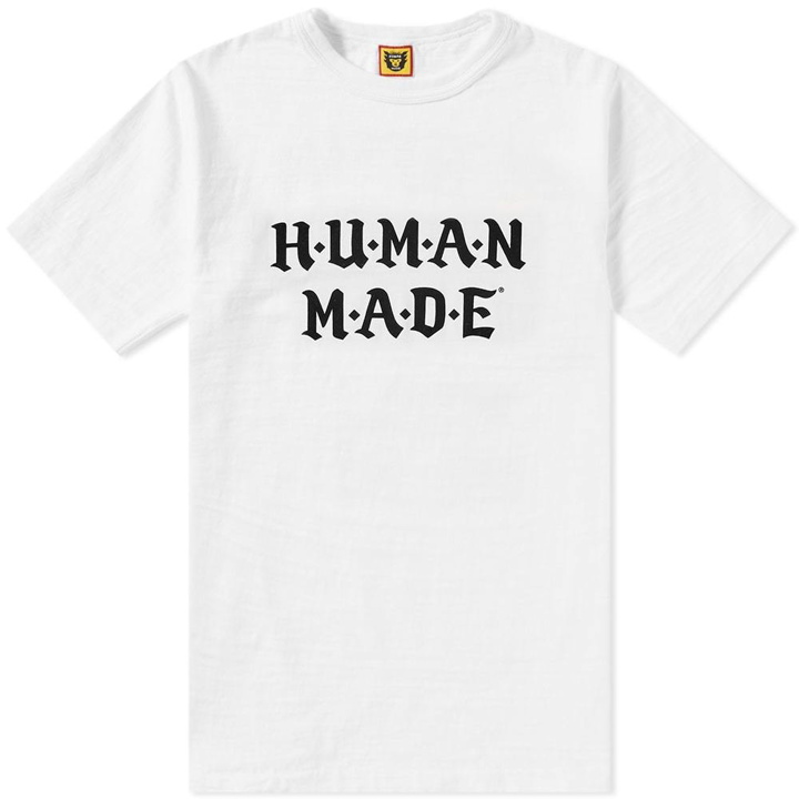 Photo: Human Made Text Logo Tee