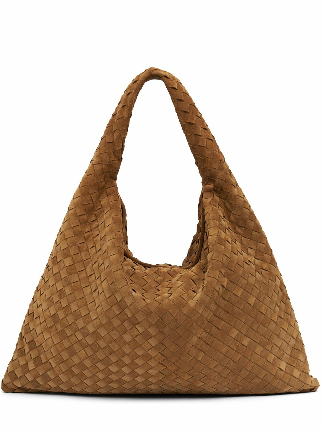 ショルダーバッグ・ポシェット BOTTEGA VENETA LARGE SUEDE HOP BAG BOTTEGA VENETA - Large Hop Suede Shoulder Bag Bottega Veneta