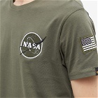 Alpha Industries Men's Space Shuttle T-Shirt in Dark Olive