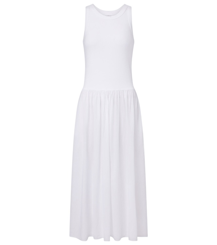 Photo: Velvet Amelia cotton-blend midi dress