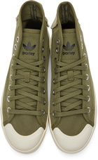 adidas Originals Green Parley Edition Nizza Hi Sneakers