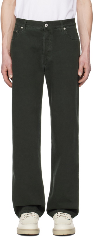 Photo: Burberry Black Regular-Fit Jeans