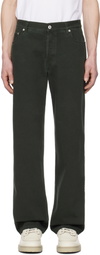 Burberry Black Regular-Fit Jeans