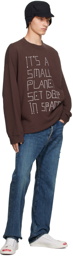 UNDERCOVER Brown Printed Sweatshirt