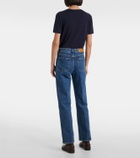 Loro Piana Brooke mid-rise cropped straight jeans