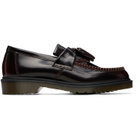 Dr. Martens Burgundy Adrian Arcadia Leather Tassel Loafers