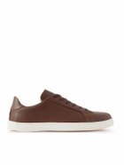 George Cleverley - Jack III Leather Sneakers - Brown