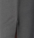 Stella McCartney - Virgin wool wide-leg cropped pants