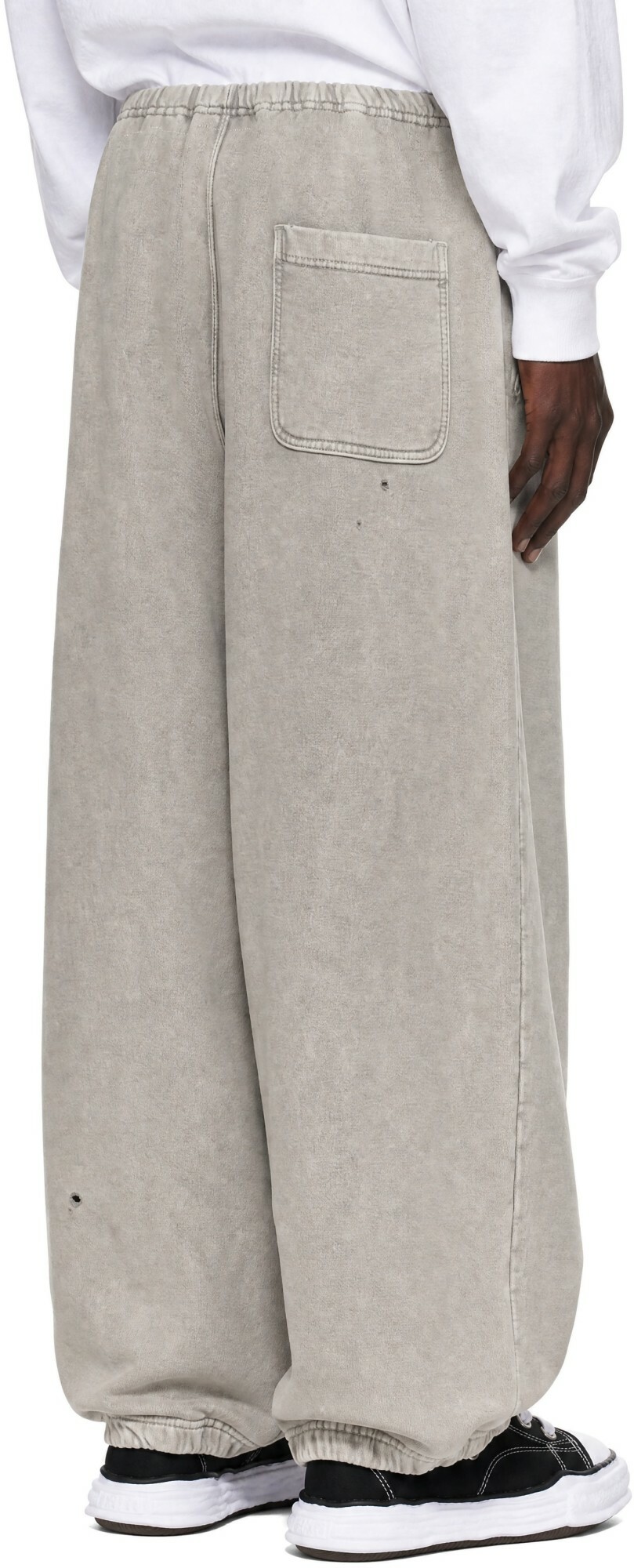 Maison MIHARA YASUHIRO Gray Bleached Sweatpants