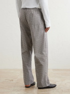 Derek Rose - Ledbury 96 Printed Cotton-Poplin Pyjama Trousers - Brown