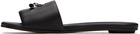 McQueen Black T-Bar Slides