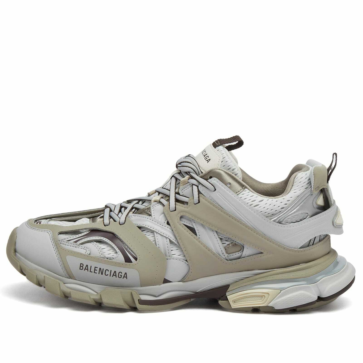 Balenciaga Men s Track Sneaker in Grey Taupe Balenciaga