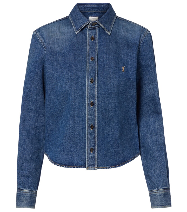 Photo: Saint Laurent Denim shirt