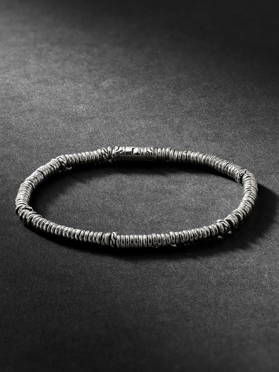 John Hardy - Silver Heishi Beaded Bracelet - Silver