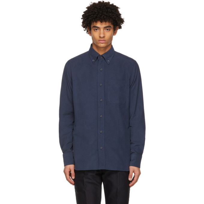 Photo: Tom Ford Blue Corduroy Shirt