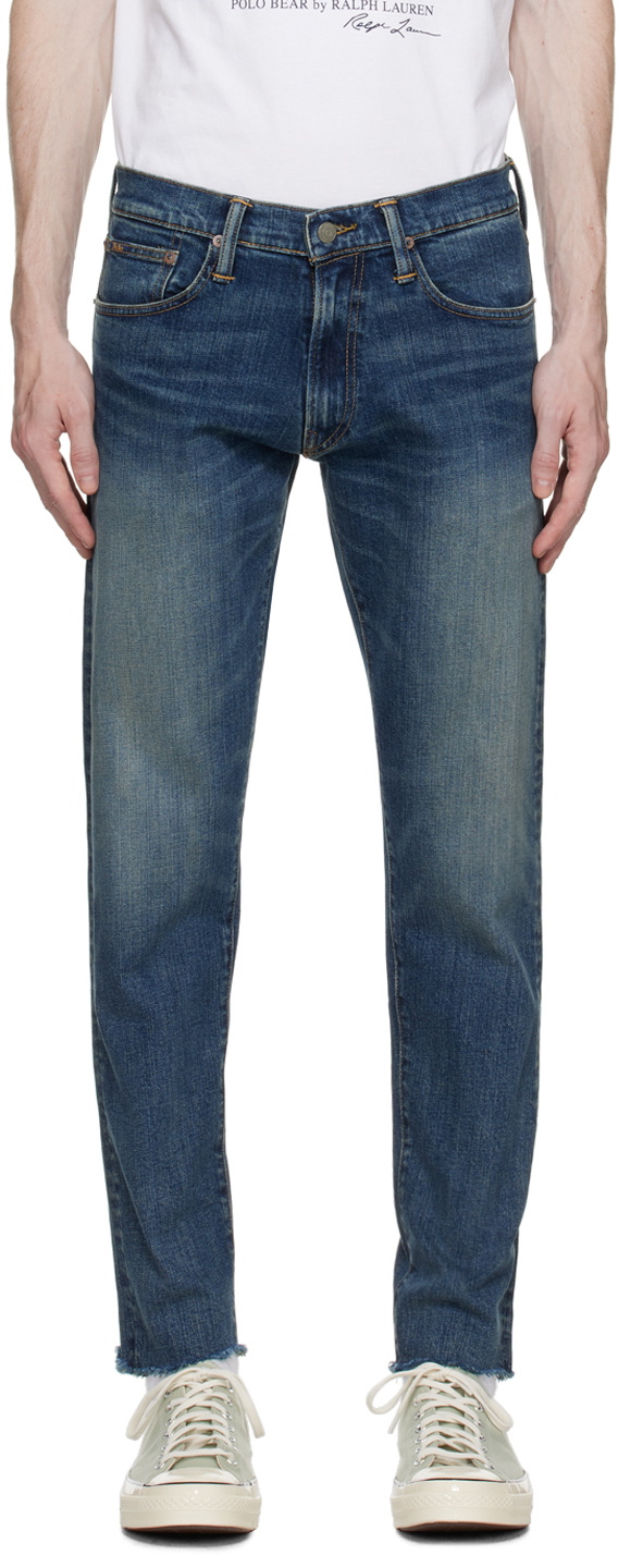 【POLO RALPH LAUREN】ブルー ジーンズ Polo Ralph Lauren Blue Faded Jeans Polo Ralph Lauren