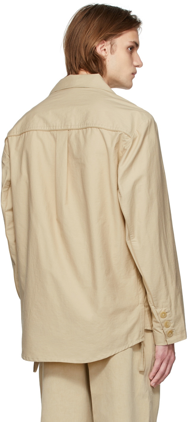 Jacquemus Beige 'La Veste Pacalo' Blazer Jacquemus