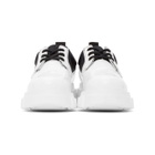 Joshua Sanders White Patent Velar Derbys