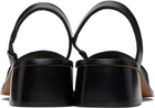 HEREU Black Altet Heeled Sandals