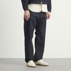 Kaptain Sunshine Men's Indigo Wash Denim Straight Leg Jeans in Indigo One Wash