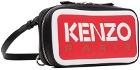 Kenzo Black & Red 'Kenzo Paris' Bag