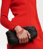 Loewe Zip-up wool-blend midi dress