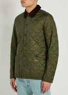 Barbour Liddesdale Quilted Nylon Jacket Green