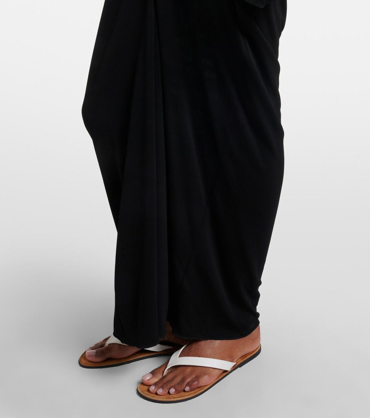 The Row Cassin draped maxi dress