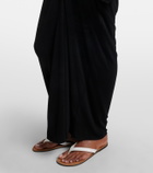 The Row Cassin draped maxi dress