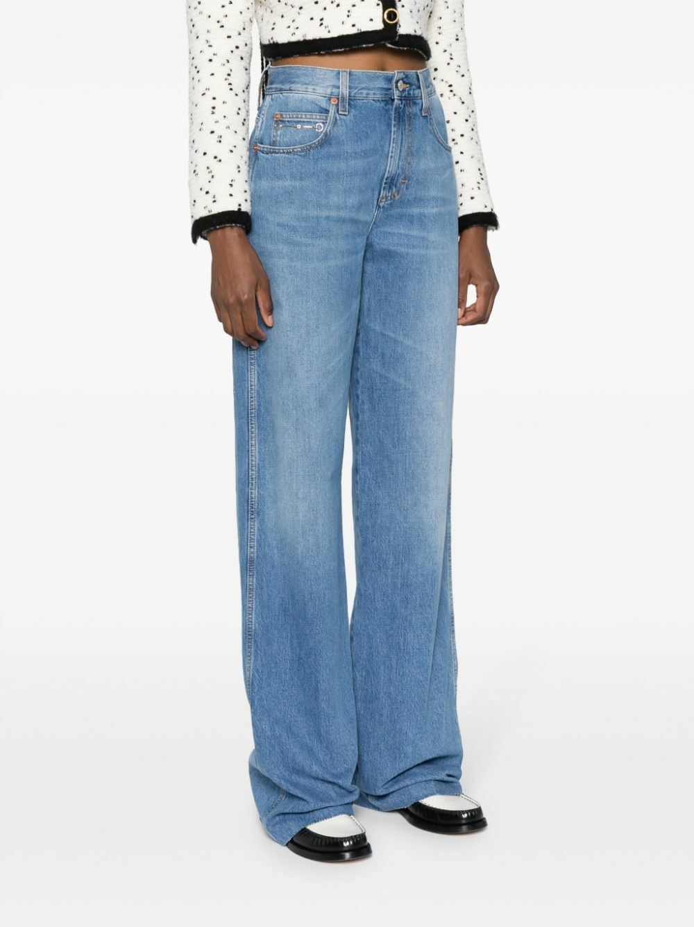 GUCCI - Denim Cotton Jeans Gucci