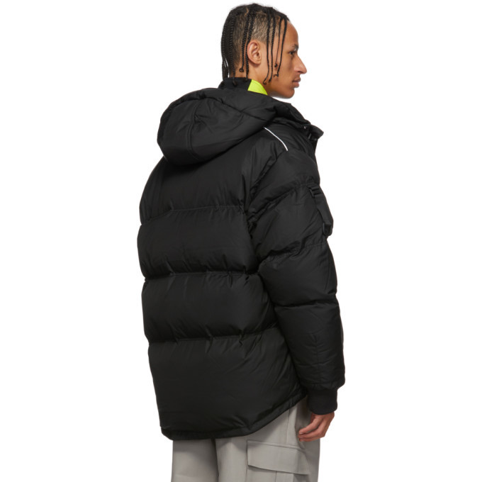 ADER error Black Puma Edition Down Puffer Jacket ADER error