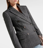 Brunello Cucinelli Wool-blend blazer