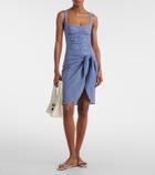 Karla Colletto Gingham beach cover-up
