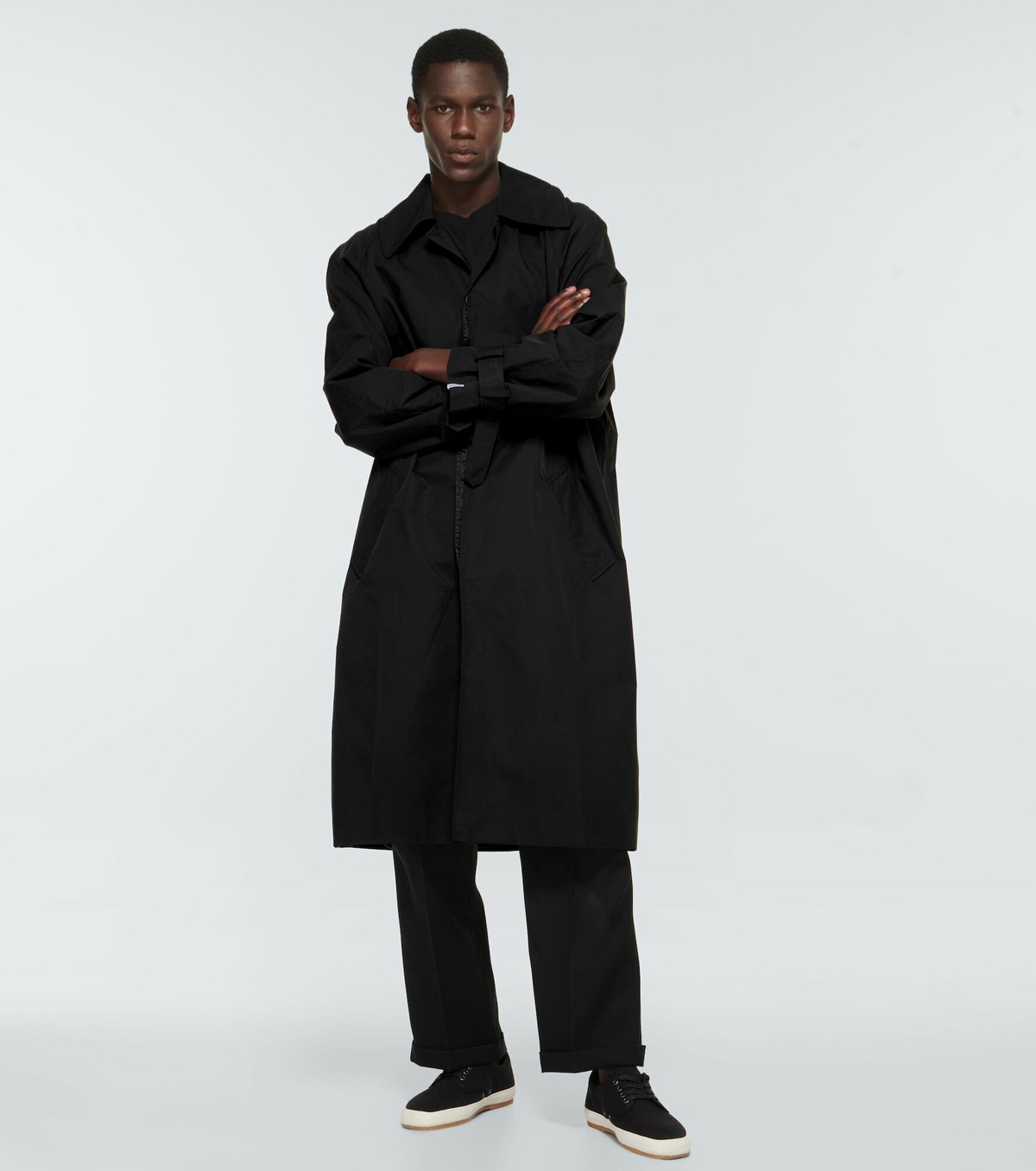 THE NEWHOUSE PHILLIP LONG COAT Single Breasted Wool Coat by 3.1